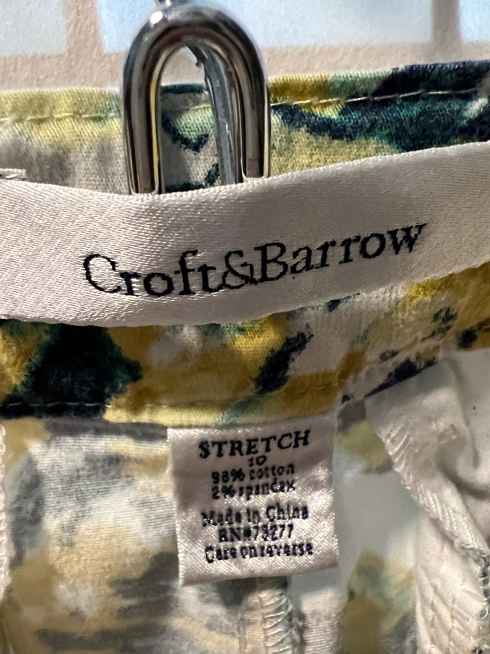 Mustard Yellow Button-Up Shirt, Green Tee & flower print pants bundle - Picture 7 of 7